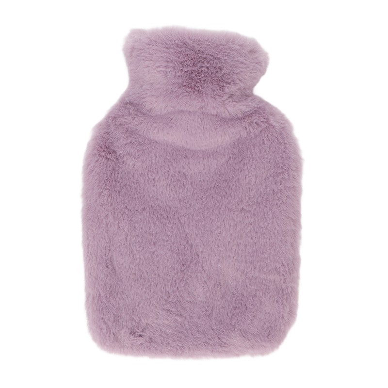 PVC Hot Water Bag with Soft Plush Cover Leakproof Winter