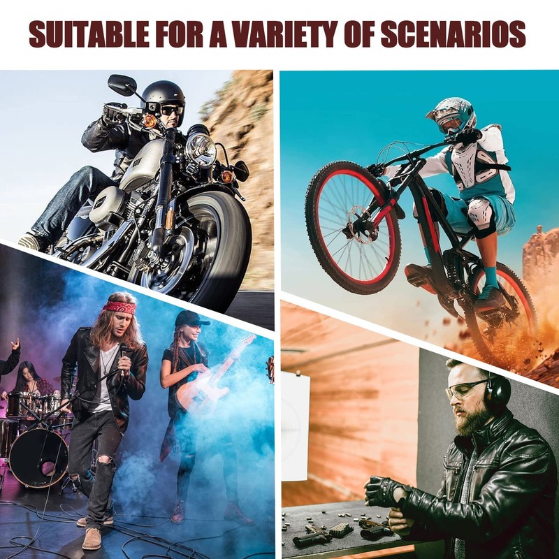 FIORETTO Fingerless Leather Gloves for Men Half Finger Motorcycle Gloves