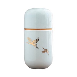 Felimoa Mini Urn, Memorial Urn at Hand, Ashes, Urn, Urn, Urn, Cremation Container, Diameter Approx. 2.0 inches (5 cm), Height 3.7 inches (9.5 cm)