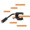 SOONPHO Video Head, Video Camera Head, 2-Way Head Head Head