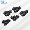 QUARKZMAN 5 Pieces Push to Connect Fittings 3/8" Pipe Outer