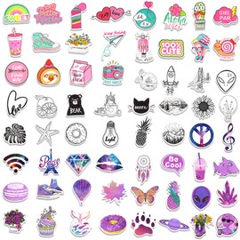 QTL Colorful Cute Stickers for Kids Girls Cute Stickers for Water Bottle Laptop Teens Adults Aesthetic Waterproof Vinyl Pack 220Pcs