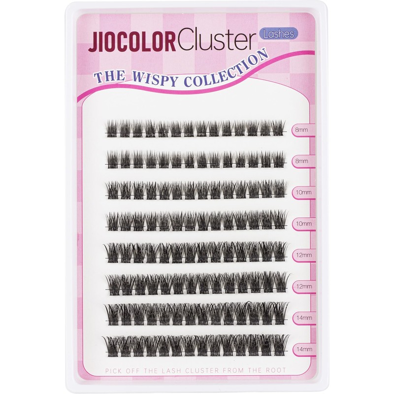Jiocolor Natural Eyelash Clusters Fluffy Eyelash Extensions Wispy Eyelash Clusters