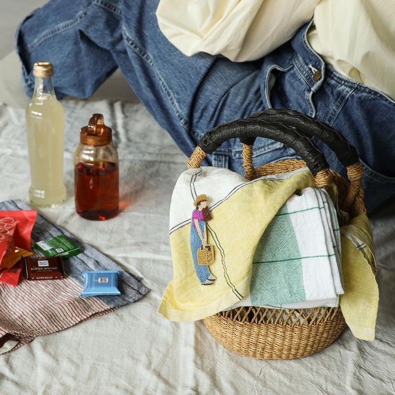 Miyuki Picnic Brooch Kit