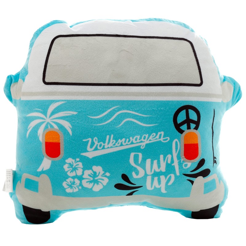 Puckator Volkswagen VW Camper Bus Plushies Cushion - Surf -
