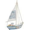 OOTB Wooden Sailing Boot, Wood, Multicoloured, 21,5x28cm
