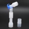 L Shaped Connector Disposable Retractable Ventilator Plateau Valve Circuit Extension