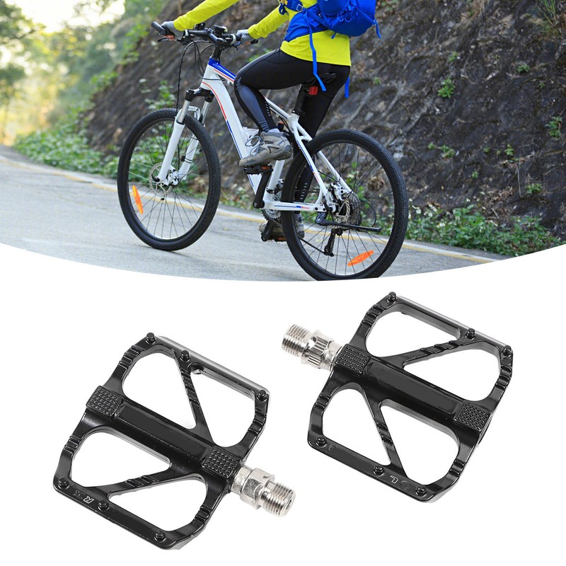 2Pcs Aluminum Alloy Bike Pedal with Bearing Quick Release Bicycle