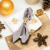 Napkin Rings Set of 12, Fleur-di-lis Napkin Holders, Napkin Rings