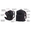 Rothco Fast Mover Tactical Backpack, Black