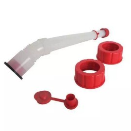 TruePower Replacement Spout & Vent Kit Flexible 9" Nozzle For Plastic Fuel Gas Can