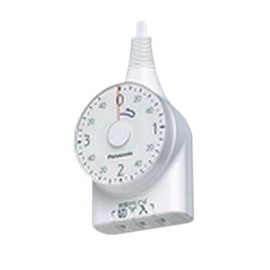 Panasonic WH3211WP Dial Timer, 3 Hour Shape, 3.3 ft (1 m) Cord Included, White