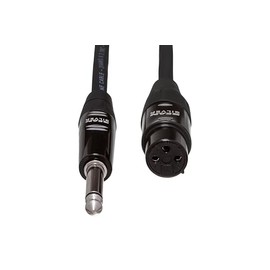 Hosa HMIC-005HZ Pro Cable de micrófono REAN XLR3F a 1/4 pulgadas TS, 5 pies