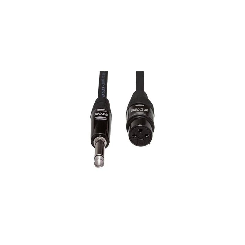 Hosa HMIC-005HZ Pro Cable de micrófono REAN XLR3F a 1/4