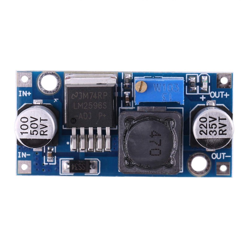 2pcs Ajustable DC Converters 3A Step-down Power Supply Modules3.2V~35V to