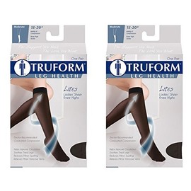 Truform Compression 15-20 mmHg Sheer Knee High Stocking
