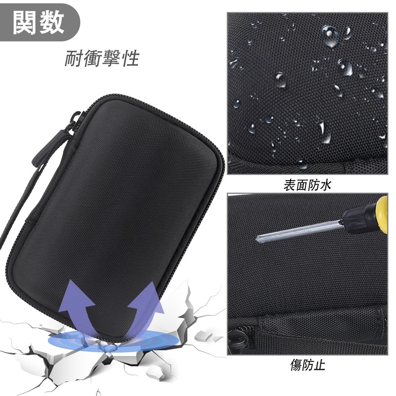 (Case Only) Funlogy Portable Mini Portable Speaker Black Dedicated Storage