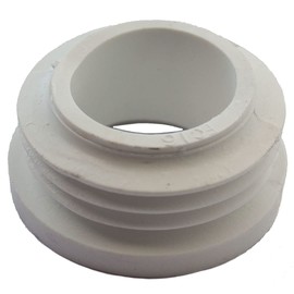 Oracstar White 210 x 130 mm 1 Toilet Internal Flush Pipe Connector - PPS37