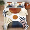 Pamnest Quilt Set Full/Queen Size, Gold Yellow Mid Century 3