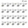 Fielect 20Pcs AAA Battery Spring Plate AAA Battery Positive Negative