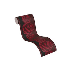 A.S. Création Only Borders 10 Border 5.00 m x 0.13 m Red Black Made in Germany 368621 36862-1