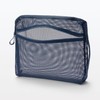 MUJI OHG86A3S 3D Mesh Case Navy L