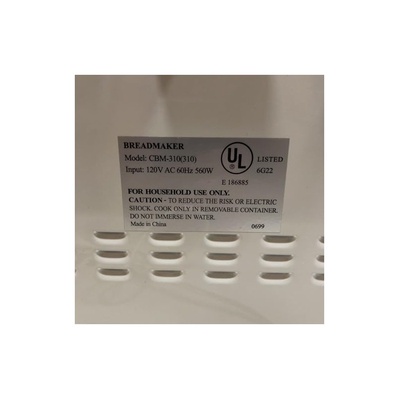 Paddle for Magic Chef Bread Maker Model CBM-310 (CBM310)