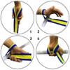 Bombinate 2-Piece Deadlift, Power Grip, Muscle Training, Grip, Wrist Strap,