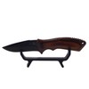 Black Knife Display Stand Rack Holder Organizer For 1 Single