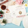 Yaomiao Daughter Christmas Card Keyring Gifts from Mum Dad with