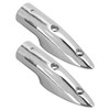 2pcs 7/8in Handrail End 316 Stainless Steel Anti Corrosion Accessory