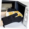 KICHOUSE Cooking Set Apron Suit Oven Mitts Pot Holders Baking