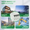 Wengart Three Phase Miniature Circuit Breaker WGM12-63H, AC230V/400V 16A 4P,