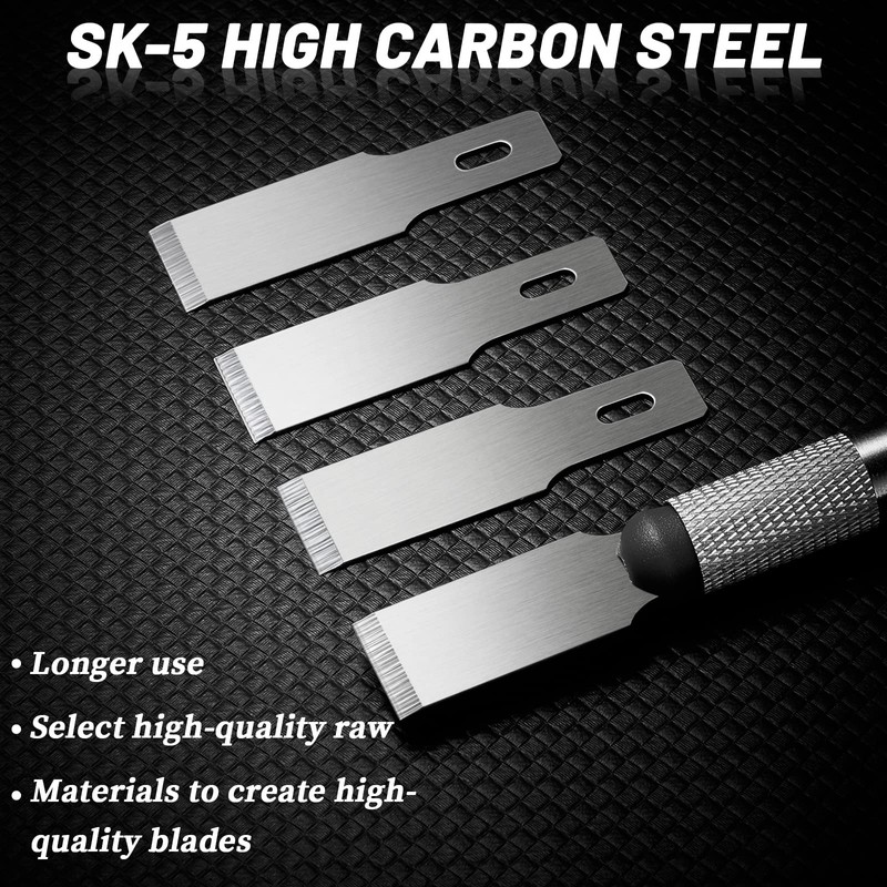 Size 18 Chiseling Blades SK5 Knife Blades No Handles Knife
