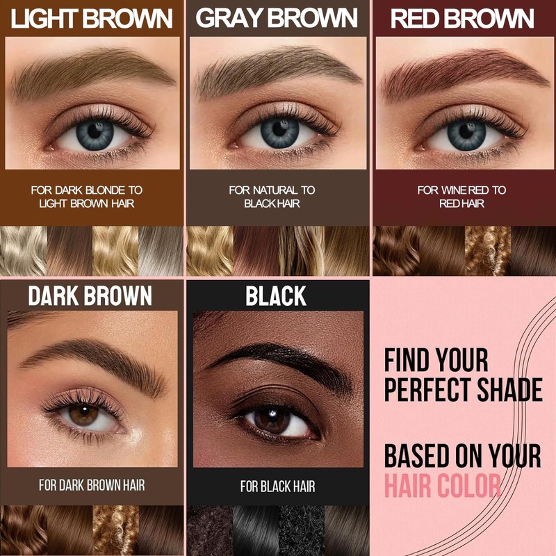 New Magic Eyebrow Pencil, 3D Waterproof Microblading Eyebrow Pencil Contouring