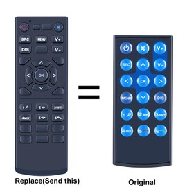HZIME Generic Remote Control for Blaupunkt Car Radio Digital Media Receiver 130 230 270 370 400 Heavy Duty 420 320 220 SQR46 RCM 82