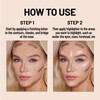 HOSAILY 2 Pcs Cool Toned Grey Liquid Contour and Highlighter