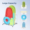 POOL FELLOWS Pool Float Holder, Poolside Float Storage, Rust-Proof Float