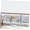 SUPVOX 2pcs Bird Feeding Basin Bird Water Bowls Outdoor Bird