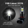 CHUSYYRAY For Hummer H3 2006-2010 6000K 4pcs LED Headlight Hi/Lo+Fog
