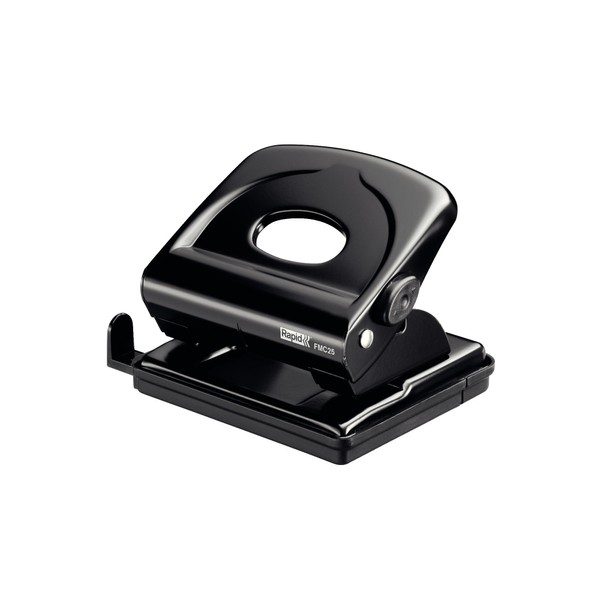 Rapid 21835501 Fashion FMC25+ Hole Punch, Bar with Format Markings,