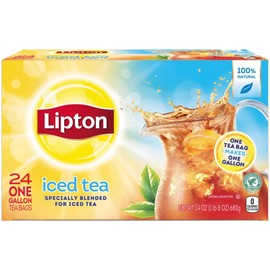 Lipton Gallon Size Tea Bags - Iced Tea Brew - 1 oz - 24 Count