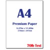 Premium A4 (8.3"x 11.7") Printer Paper - 28lb Bond /