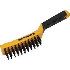 Roughneck Carbon Steel Wire Brush Soft Grip 300Mm 12 Inch
