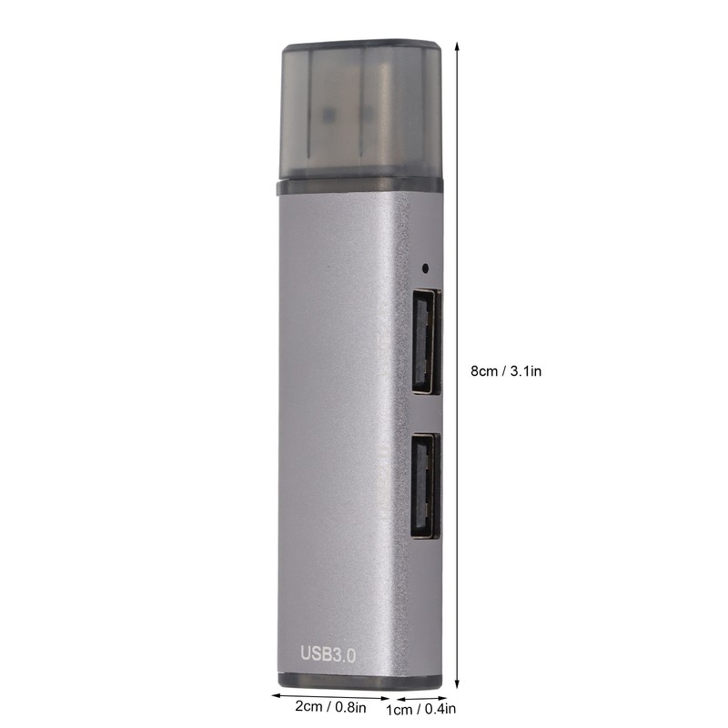 USB3.0 Hub 3 Ports High Speed Mini Lightweight Compact USB