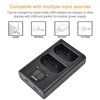 DSTE Replacement for 2X LP-E6 + Dual LCD Charger Compatible