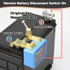 DNShorix Remote Battery Disconnect Switch 12v, 240A, Upgrade Smart Voltage