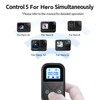 Smart Remote Control for GoPro，Wireless Camera Controller for Hero 12