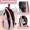 Ytonet Mochila Padel para Raquetas de Tenis, Hombre y Mujer