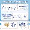 Serpizepaty Hanukkah Decorations for Home, Pre-Strung Happy Hanukkah Banner